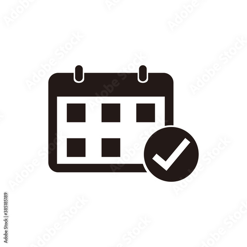 Event Schedule Icon. Appointment Request Icon. Planning calendar icon