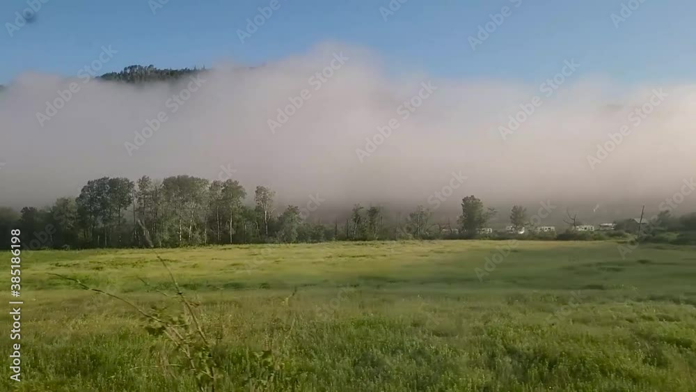 Heaven on Earth - Clouds covering the mountain Heaven on Earth - Clouds covering the mountain