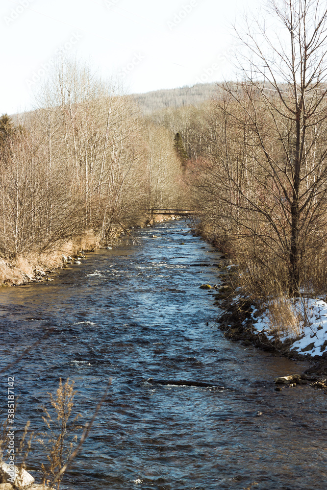 mountain river with snow
mountain river with snow