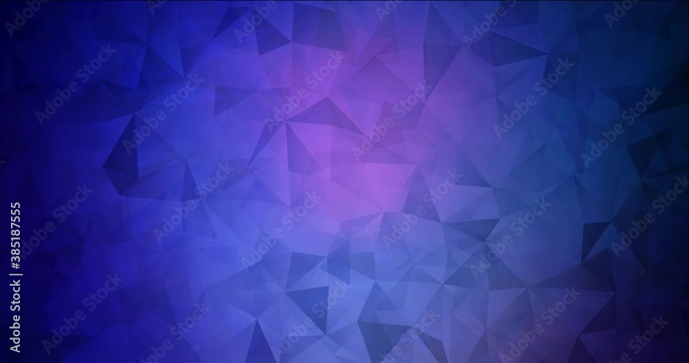 4K looping dark pink, blue polygonal abstract animation. Colorful fashion clip in liquid style with gradient. Clip for your commercials. 4096 x 2160, 30 fps. Codec Photo JPEG. 4K looping dark pink, blue polygonal abstract animation. Colorful fashion clip in liquid style with gradient. Clip for your commercials. 4096 x 2160, 30 fps. Codec Photo JPEG.