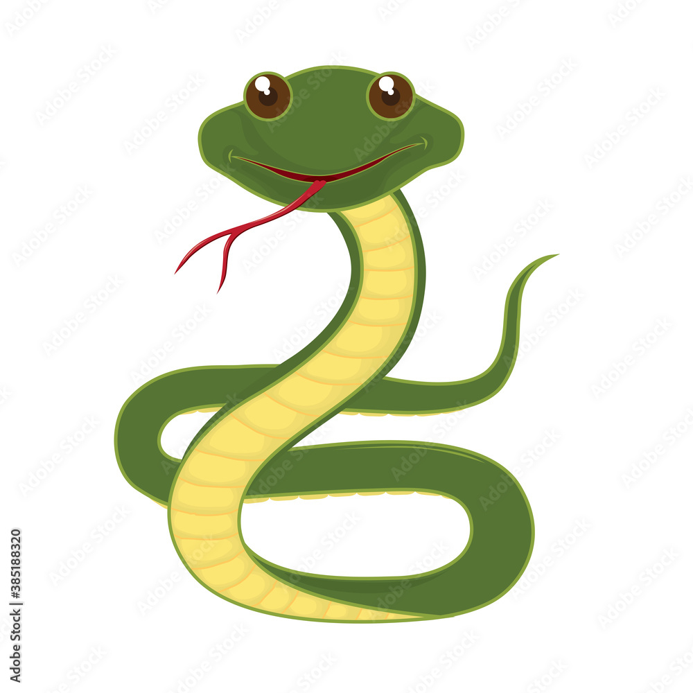 green snake cartoon green snake cartoon