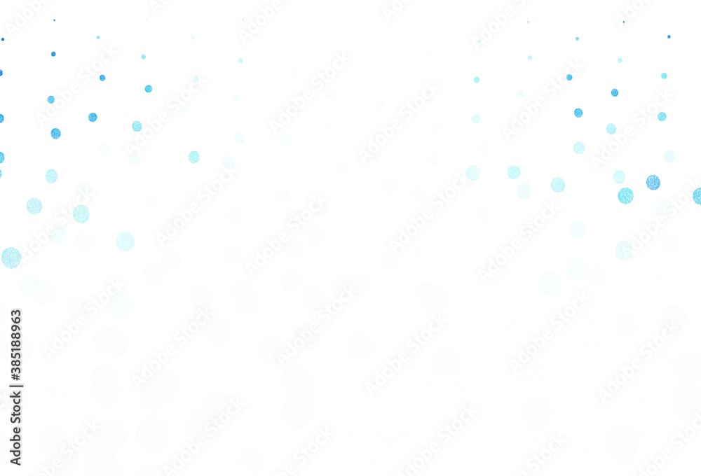 Light BLUE vector layout with circle shapes.