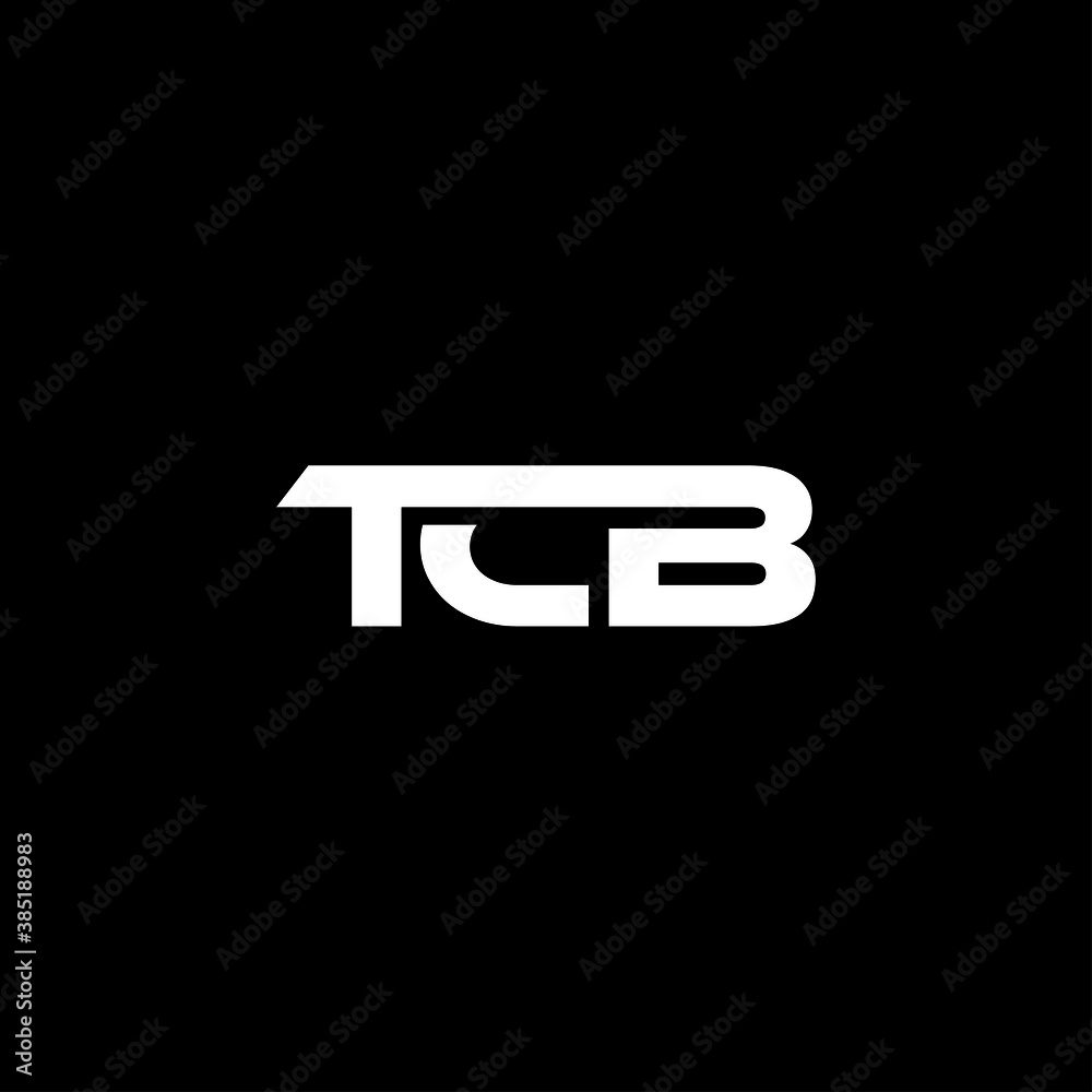 TCB Letter Initial Logo Design Template Vector Illustration TCB Letter Initial Logo Design Template Vector Illustration