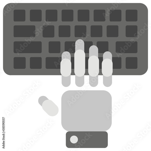 Hand Typing
