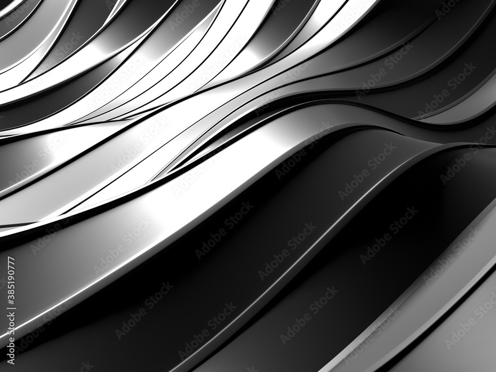 Metallic abstract wavy liquid background Metallic abstract wavy liquid background