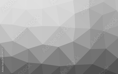 Light Silver, Gray vector abstract mosaic pattern.