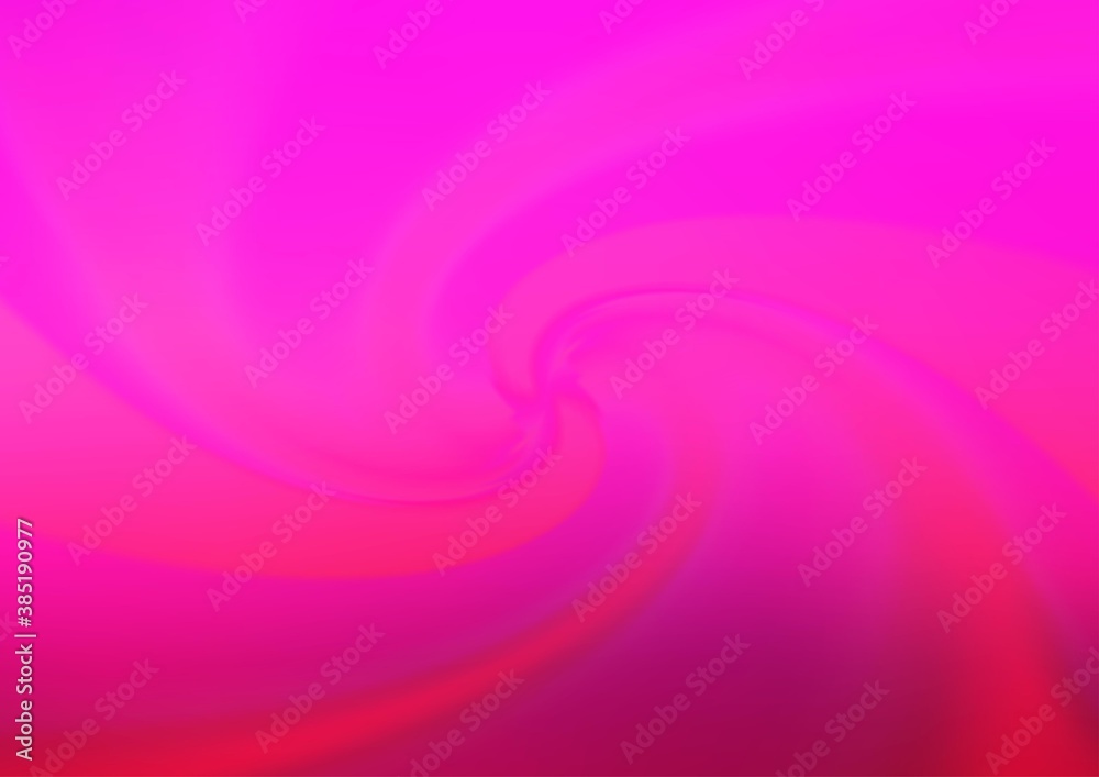 Obraz premium Light Pink vector blurred shine abstract template.