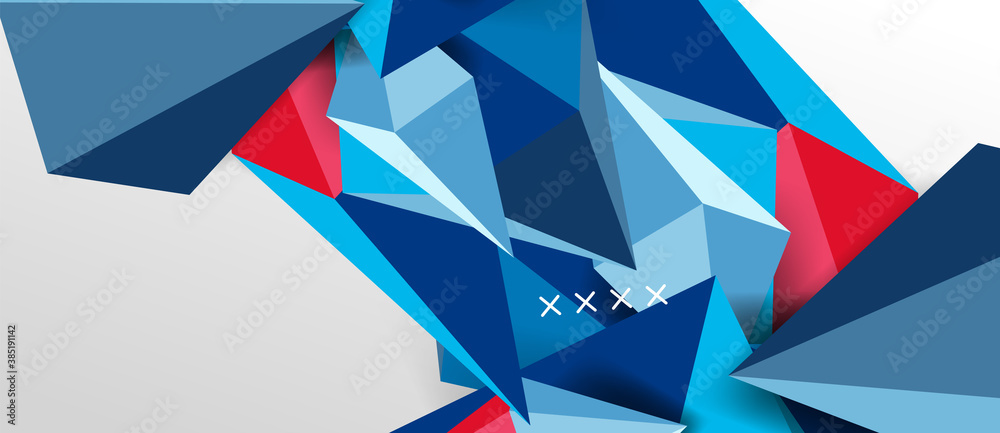 3d low poly abstract shape background vector illustration 3d low poly abstract shape background vector illustration