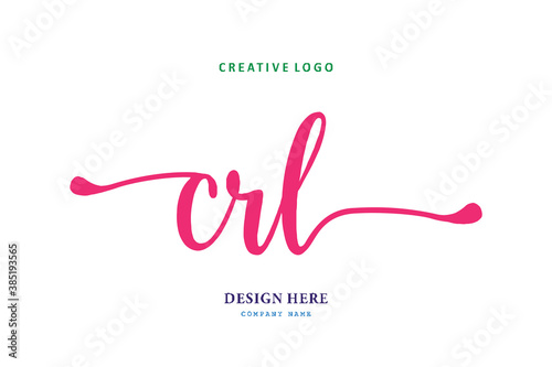 simple CRL font arrangement is easy to understand, simple and authoritative