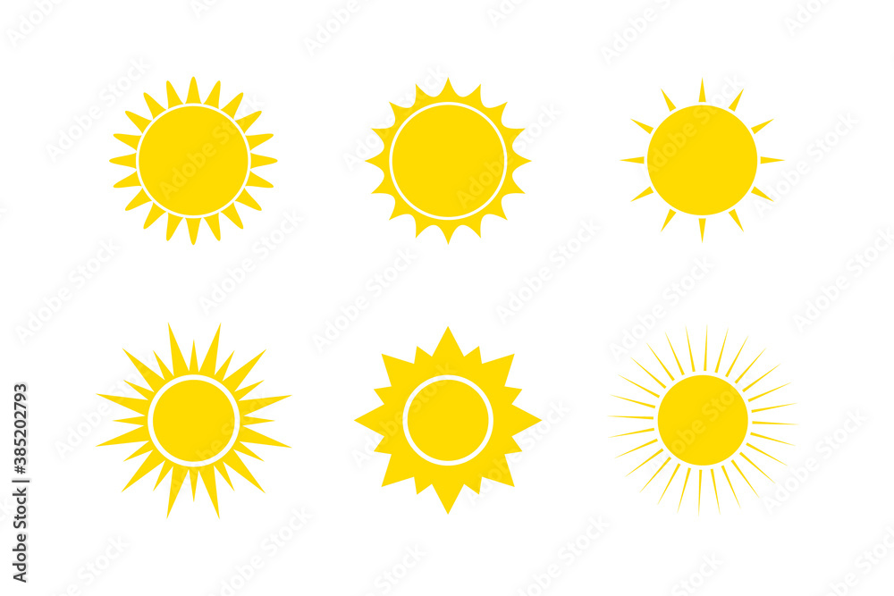 Sun Set icon symbol vector for graphic and website Sun Set icon symbol vector for graphic and website