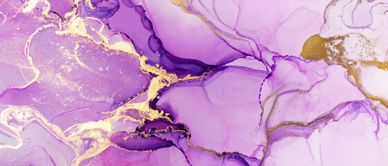 Modern hand painted artwork of abstract transparent alcohol ink background. Art for design