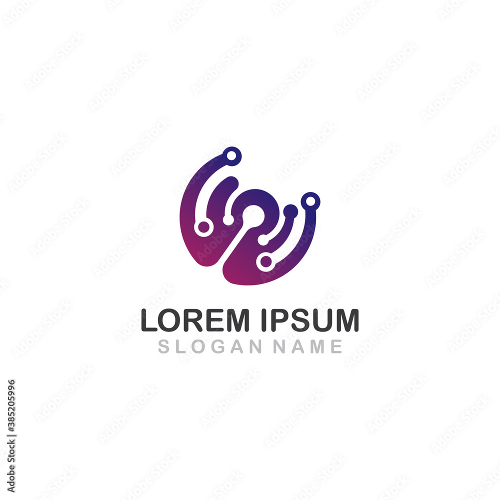Technology Logo Template Design Vector, Emblem, Design Concept Technology Logo Template Design Vector, Emblem, Design Concept