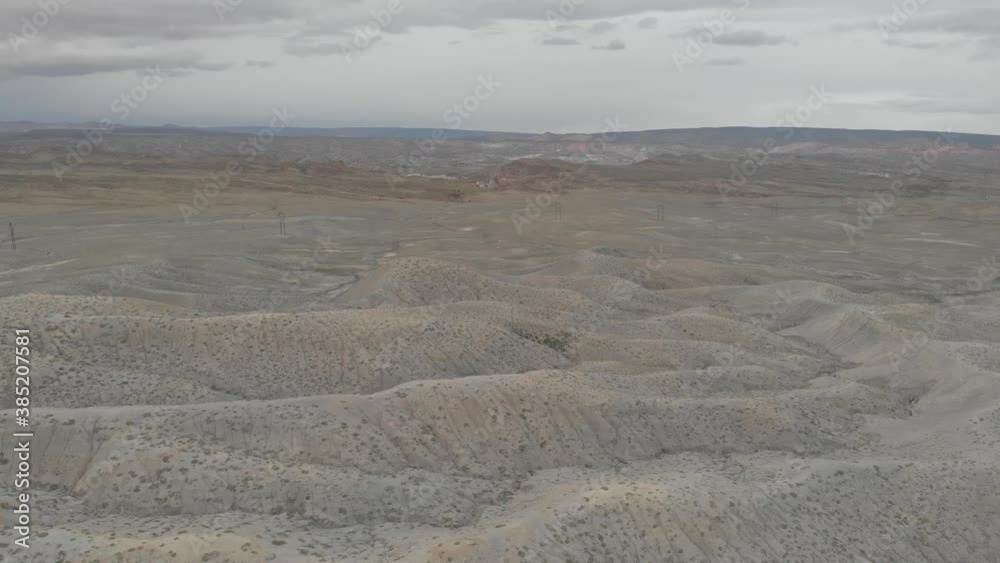 USA drone video desert