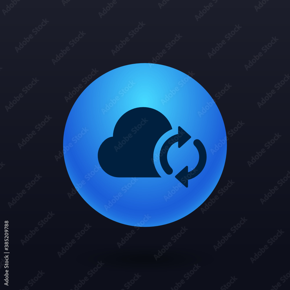 Cloud Sync - Button