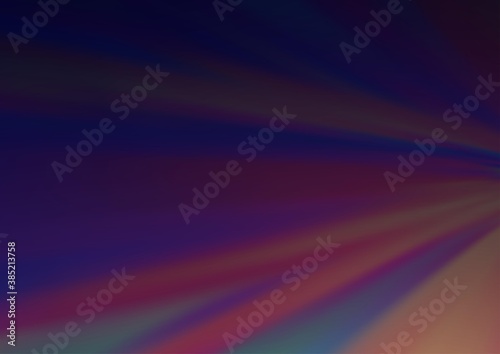 Dark Purple vector abstract blurred background.