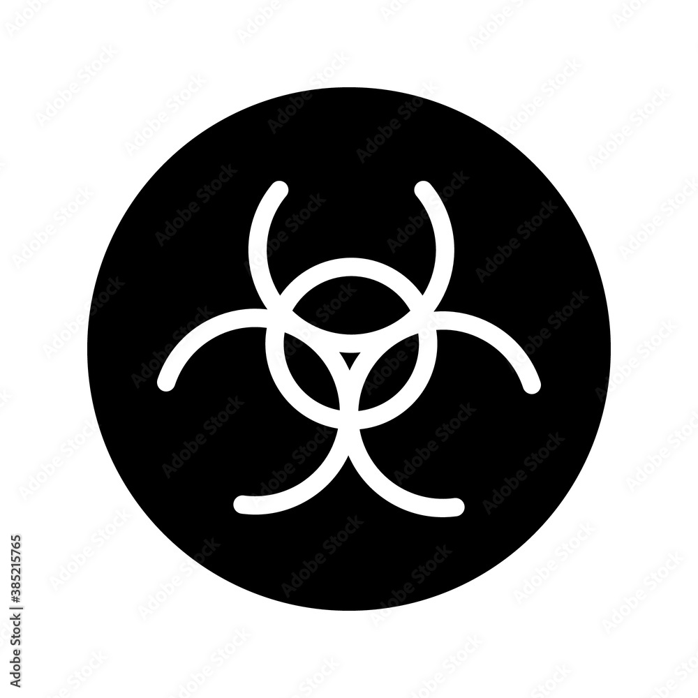 Malware Attention Hazard sign icon vector illustration Malware Attention Hazard sign icon vector illustration