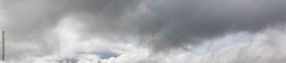 Image of a dark and cloudy sky during the day