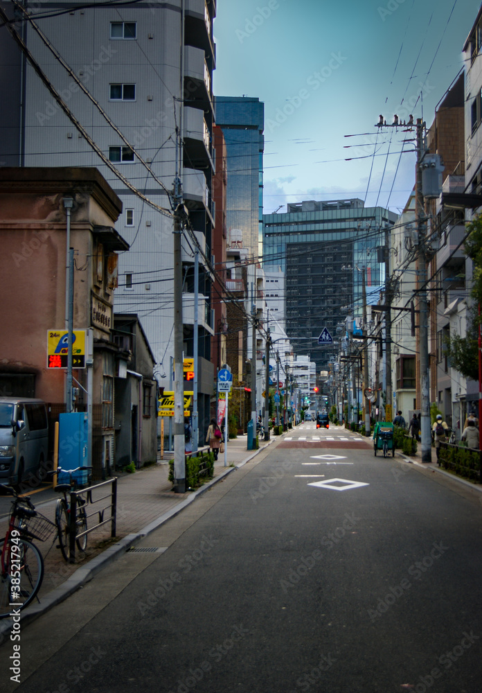 Obraz premium Tokyo street Japan