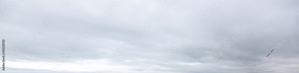 Image of a dark and cloudy sky during the day