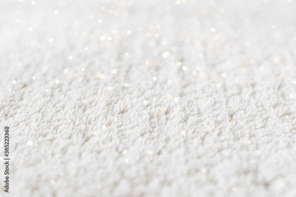 Obraz premium White soft New Year and Christmas background. Copy, empty space for text