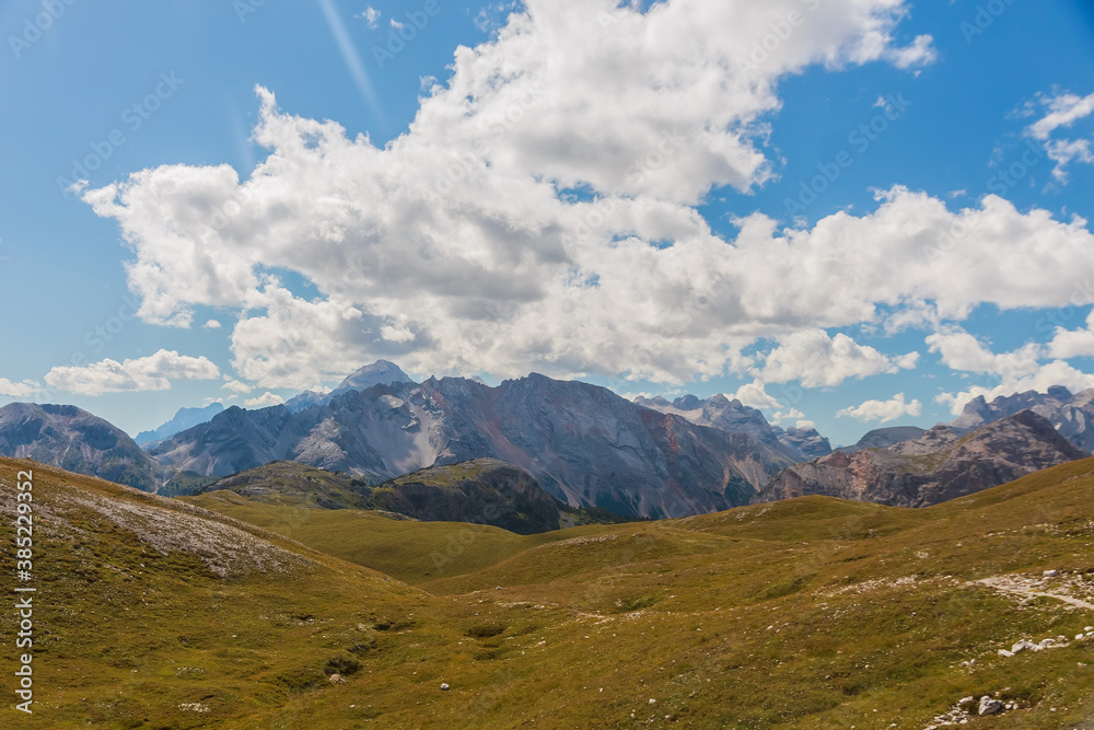 the beauty of the Dolomites. Italy