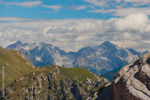 the beauty of the Dolomites. Italy