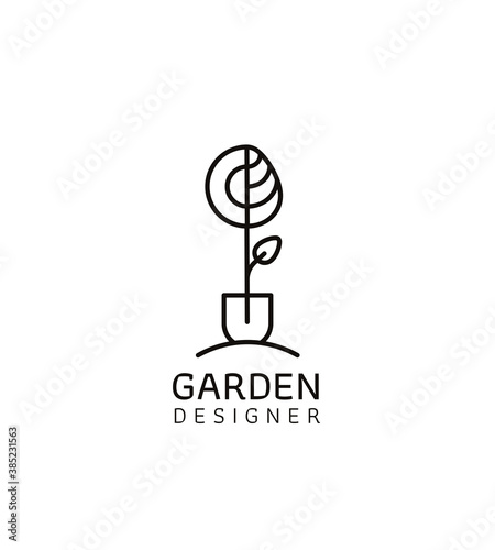Image de marque, Pépinière, Pépiniériste, Paysagiste, Jardinier, urbaniste, architecte, Icône, Logo, Pictos, Publicité
