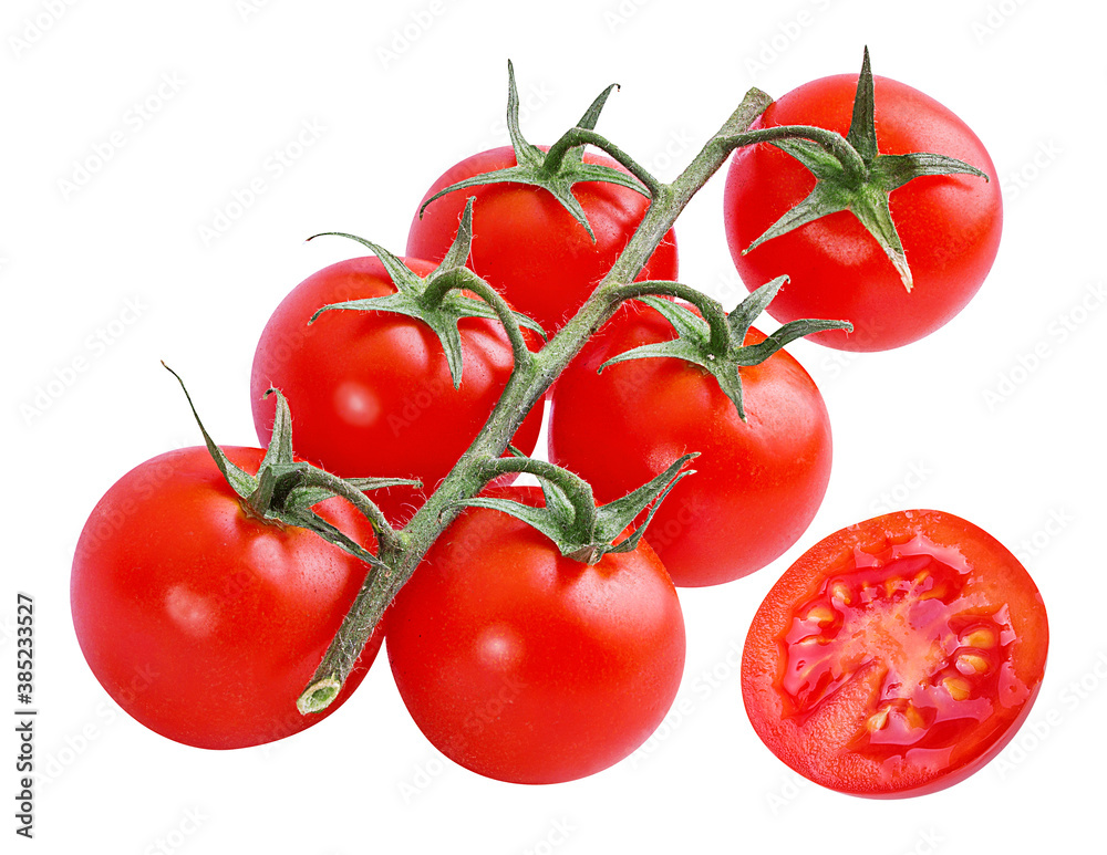 Fresh tomato isolated on white background with clipping path Fresh tomato isolated on white background with clipping path