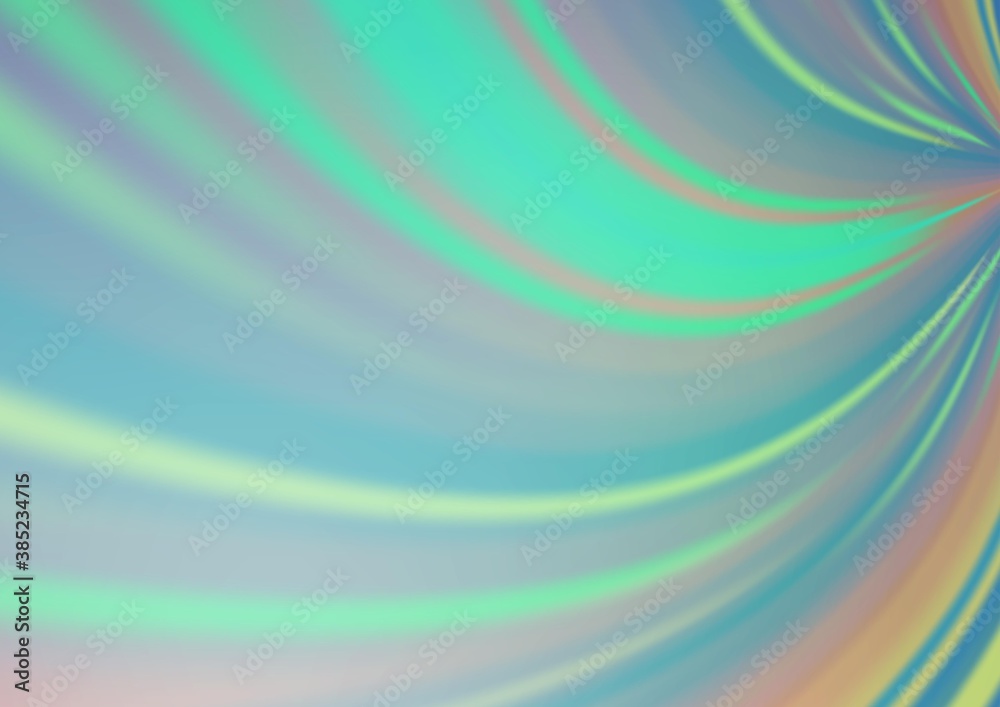 Light Green vector blurred bright template. Light Green vector blurred bright template.