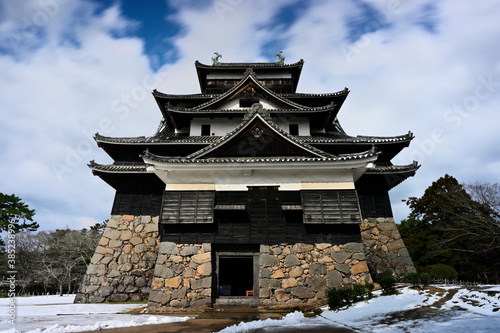 冬の松江城 photo