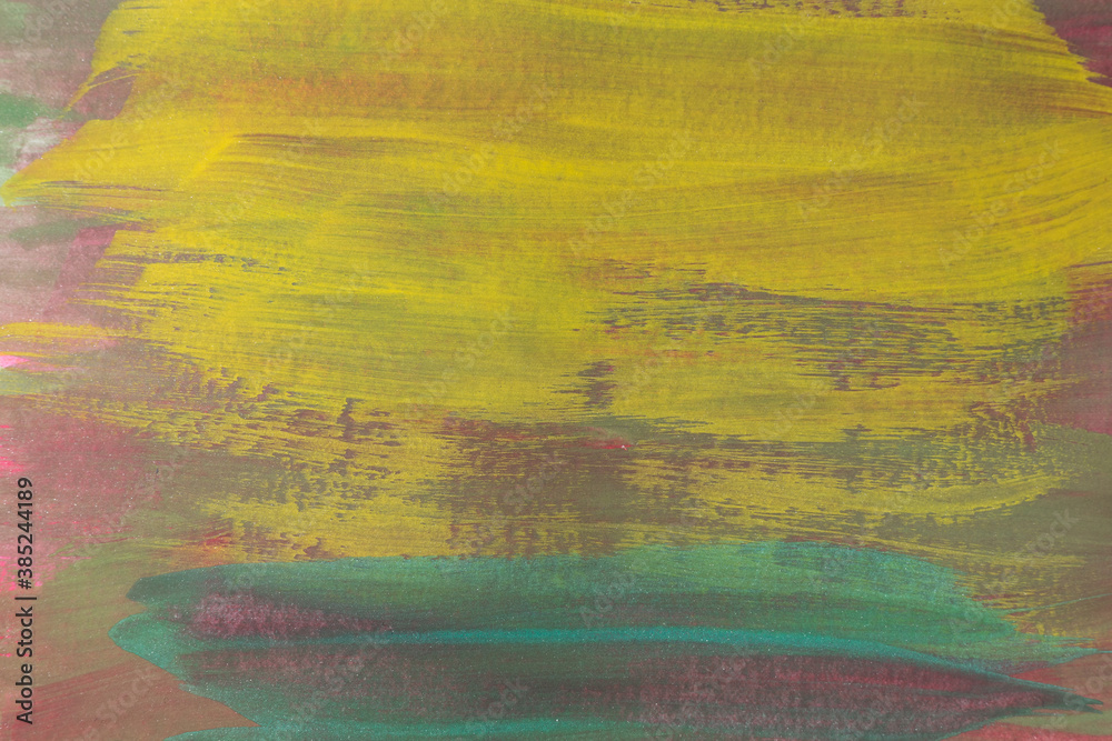 custom made wallpaper toronto digitalabstract yellow background, yellow green red watercolor stain