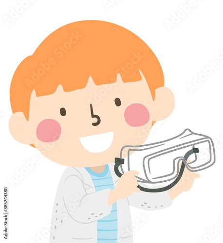 Kid Boy Safety Glasses Labo...