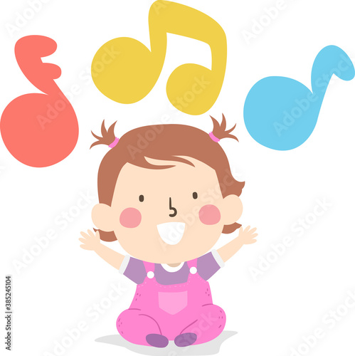 Kid Toddler Girl Learn Skills Music Primary Colors