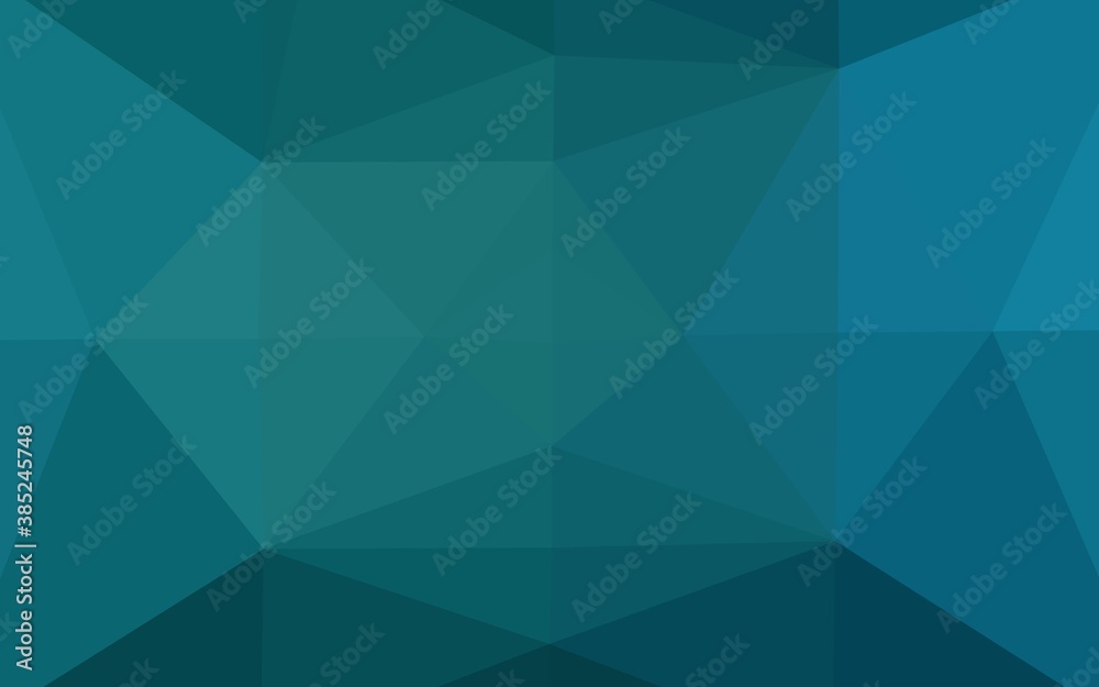 Light BLUE vector polygonal background. Light BLUE vector polygonal background.