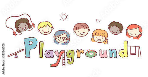 Stickman Kids School Playgr...