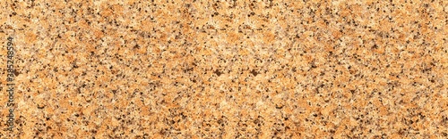 Panorama of Brown granite terrazzo floor tile texture and seamless background