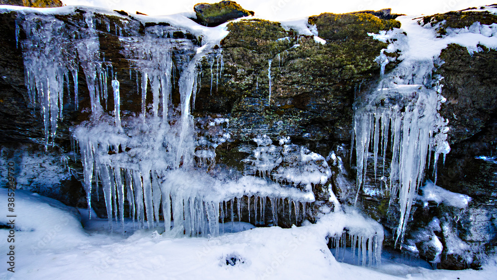 Ice at Signy Island, Antarctica Ice at Signy Island, Antarctica