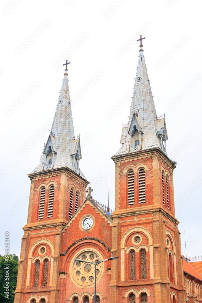 Landscape photo: Notre Dame Cathedral, Ho Chi Minh City (Viet Nam)