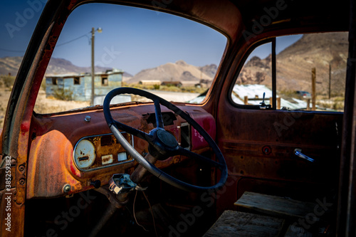 Abandoned truck in a ghost town  © James