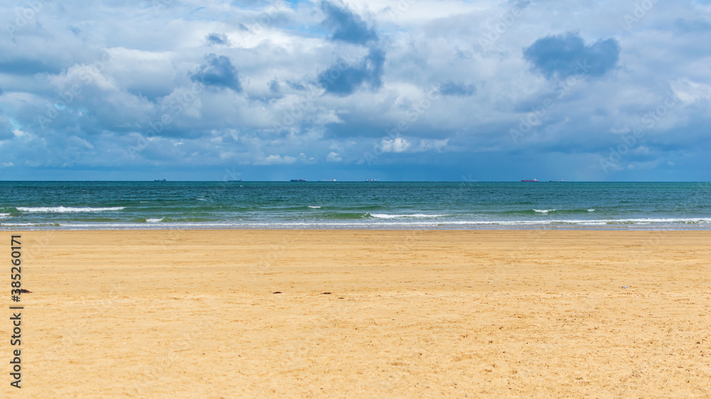 beach and sea