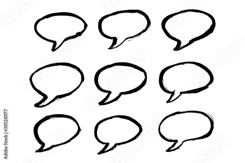 Retro Set of Comics Speech and Bubbles Cartoon Vector ,on transparent background. Vector illustration, vintage design, pop art style.