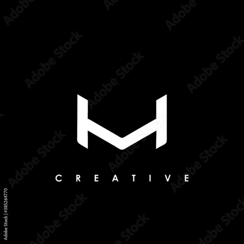 Letter H Logo Design Element Template