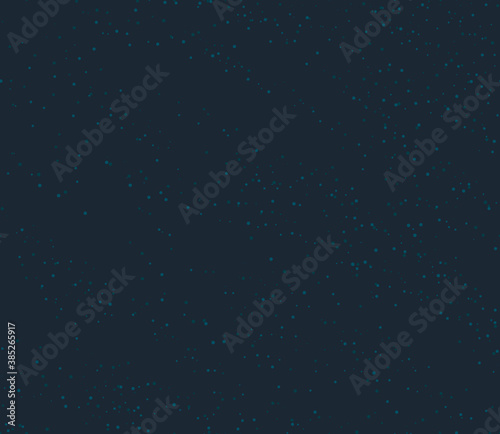 Abstract vector background with scattered small navy blue dots and stars. Christmas seamless pattern with snow abstract background. Holiday design for Christmas and New Year fashion prints.
