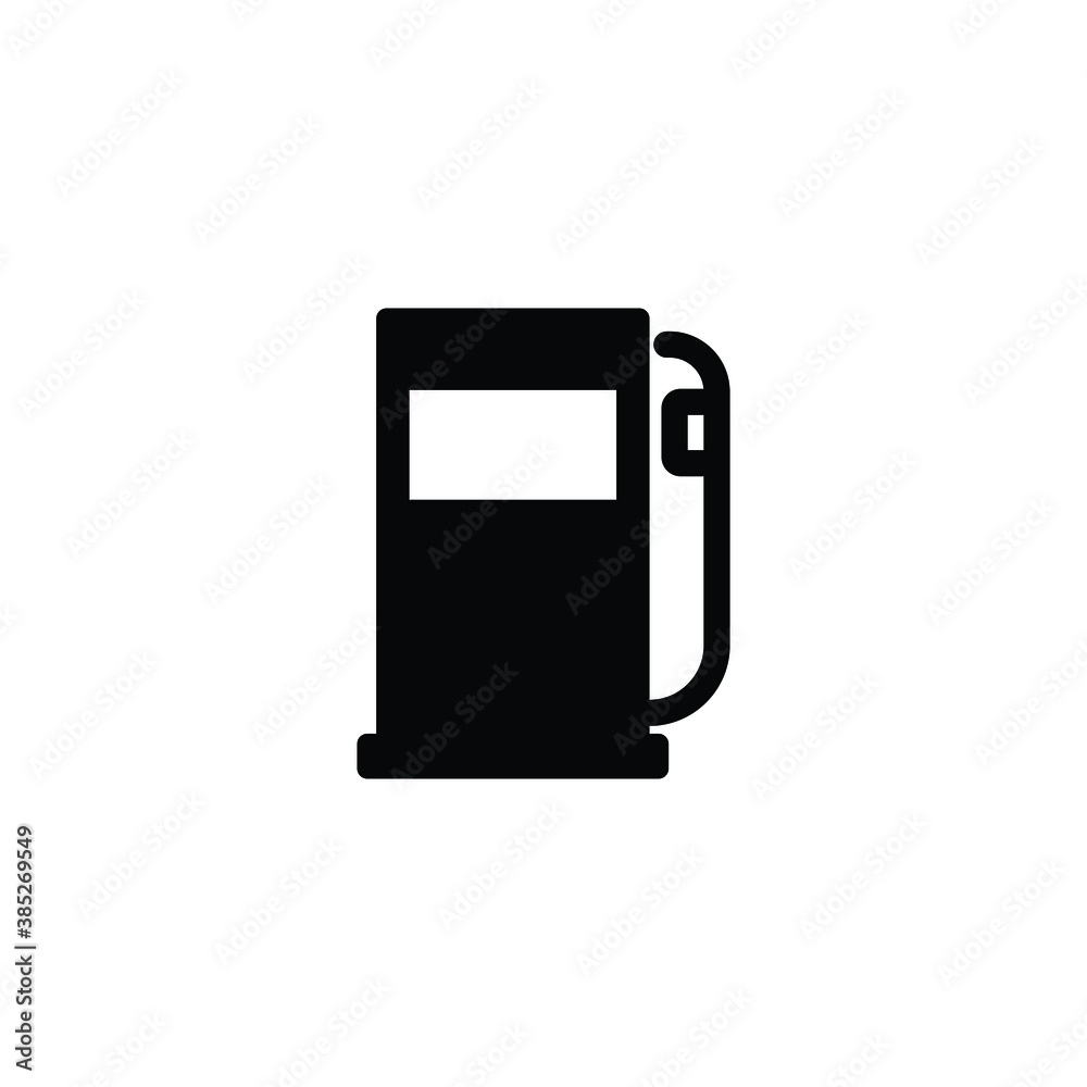 Gas pump icon vector Gas pump icon vector
