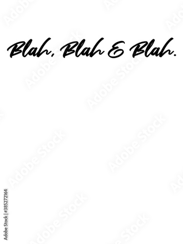 Design Logo Blah Cool Spruch Gespräch konversation kommunikation reden 