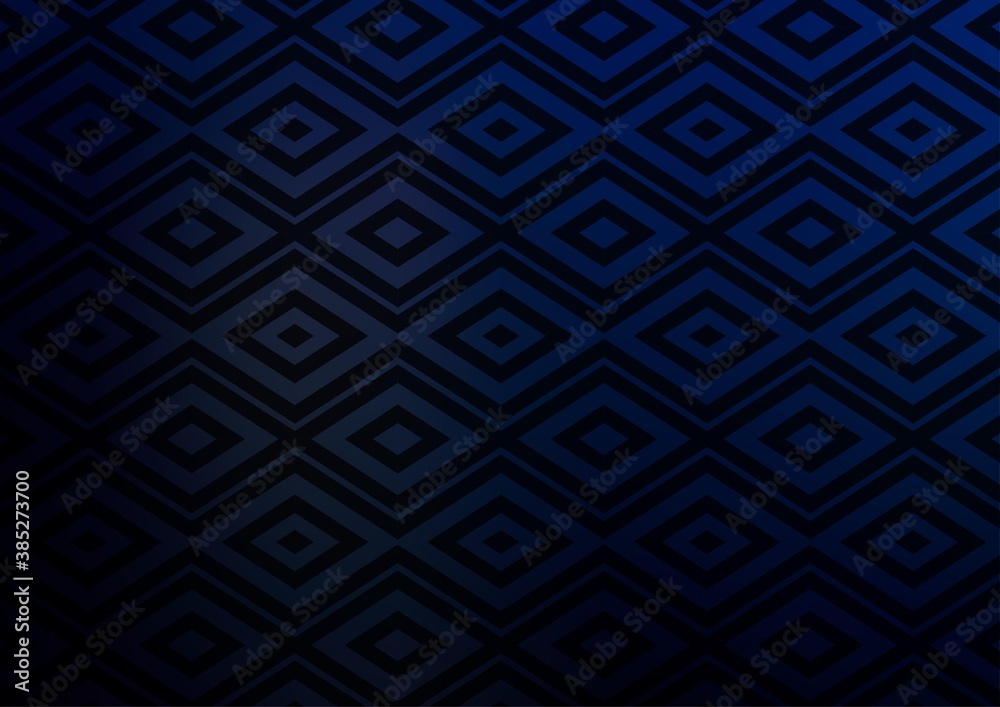 Dark BLUE vector layout with lines, rectangle.