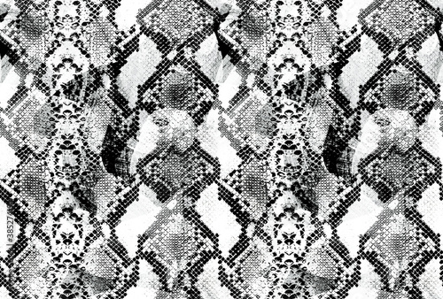 Brush Style Snake Skin Seamless Pattern Trendy Colors Elegant Animal Concept Design Fashion Material Dusty