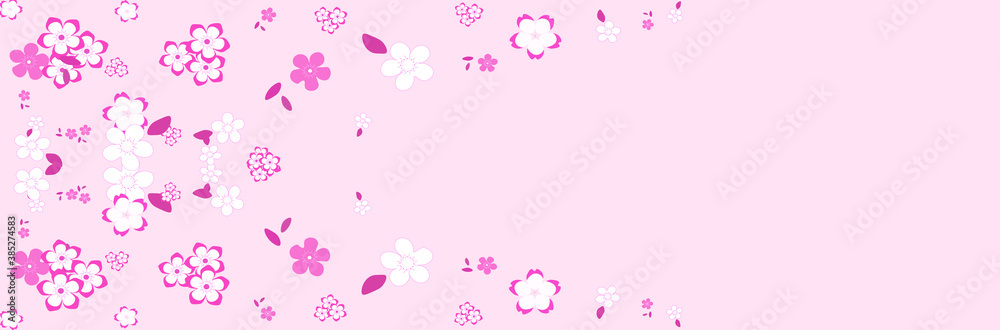 sakura background vector