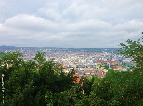 Stuttgart view in the city