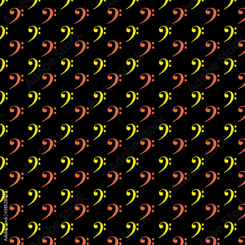 signs with dots on a black background